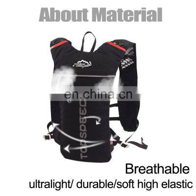 Running Backpack Marathon Running Bike Rucksack Bag 500ml Soft Flask Bottle Water Bag Cycling Camping Hiking Climbing Pouch photo-3
