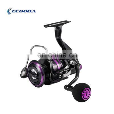 Ecooda Brand Black Thunder EBF Series 2000/3000/4000/5000 5+1BB Spinning Fishing Reels