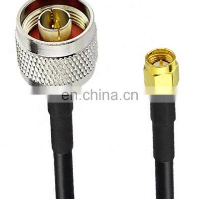 N male plug to sma male connector adapter type n coaxial cable with power rg 58 male straight plug connector ntype