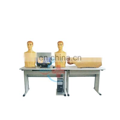 HC-S603 hot sale Diagnosis teaching model for student cardiopulmonary & abdominal examination training system