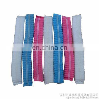 Hot Selling Disposable Hair Net Caps Non Woven Bouffant Hairnet Disposable Bouffant Cap Cleanroom photo-3