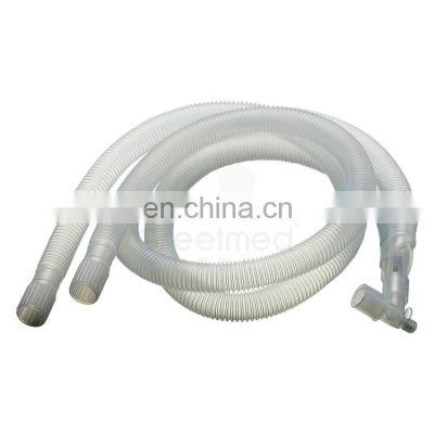 GREETMED breathing circuit disposable medical corrugated tube anesthesia ventilator breathing circuit