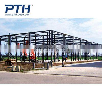 Netherlands Project Prefabricated Durable Steel Structure Warehouse Professional Design Cost Effective Industrial Construction