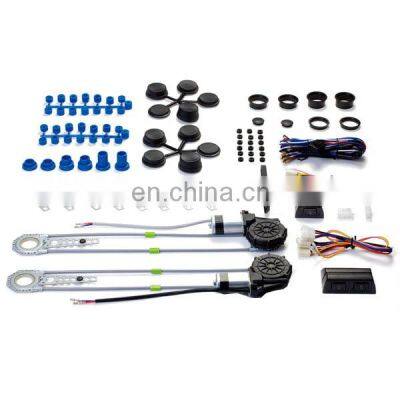 Promata high quality 12V Universal 2/4 door electric power window kit with powerful and quiet motors