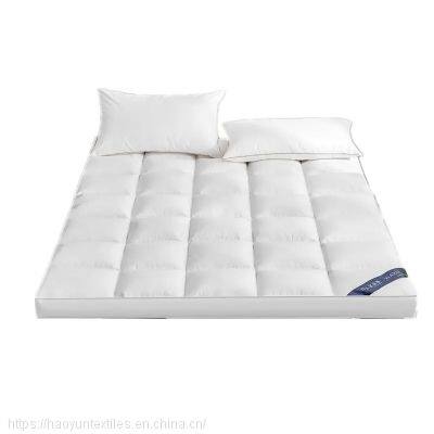 2-4Inch Extra Thick Baffle Box Overfilled 1500GSM Microfiber Down Alternative Mattress Topper