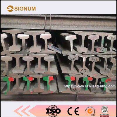 GB Standard P60 Railroad Steel Rail Track for Train