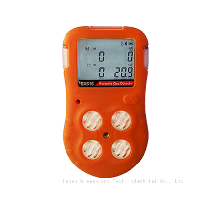 BX616 Portable Multi Gas Detector To Detect Toxic Gas