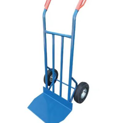 HT1889 Wholesale Private Label HT1889 Dolley Hand Cart Trolley Hand Truck with Load Capacity 200kg, 10*3.5 inch Pneumatic Wheel