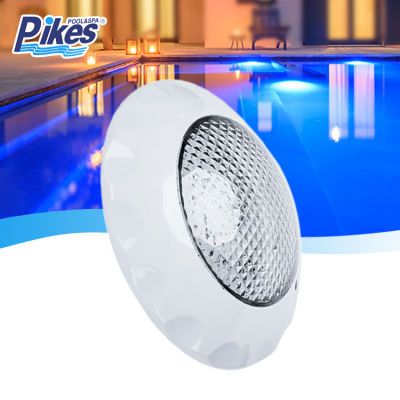 Pikes LED Wall-Mounted Swimming Pool Light PK6005 Multi-Color RGB ABS Material Underwater Pool Lights