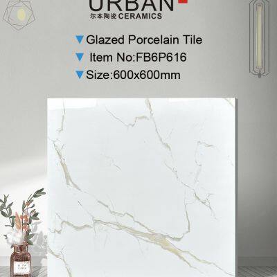 600X600mm Vitrified Ceramic Foshan Glazed Polished Porcelain Floor Wall Matt Tile photo-4