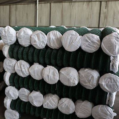 PVC Coated Chain Link Fence Mesh 1.8m Height Ideal for Sports Fields & Playgrounds photo-5