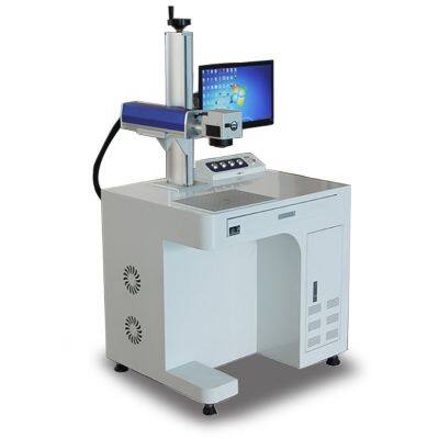 Holy Laser Factory New 20W/30W/50W Automatic CNC Fiber Laser Marking Machine, Air-Cooled, Easy to Operate