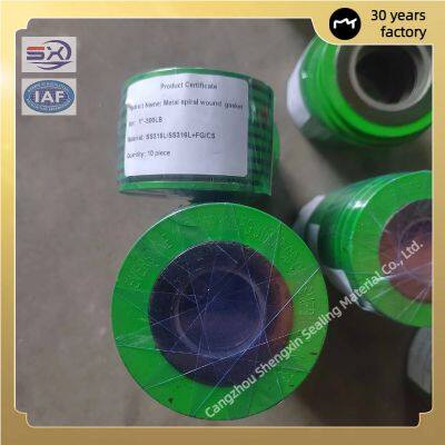 High Temperature Metal Spiral Wound Gaskets for Industrial Pipe Sealing