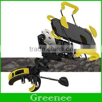 2016 Newest Universal 360 Degrees Rotation Motorcycle Bicycle Bike Cellphone GPS Support Handlebar Mount Holder photo-4