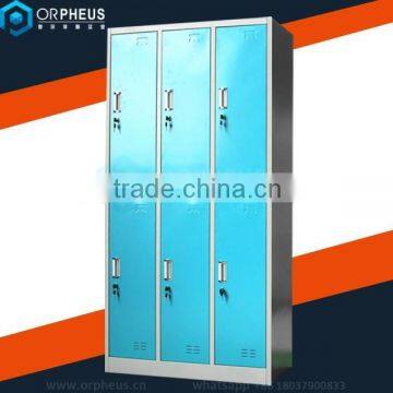 metal sports locker school furniture steel clothes cabinet