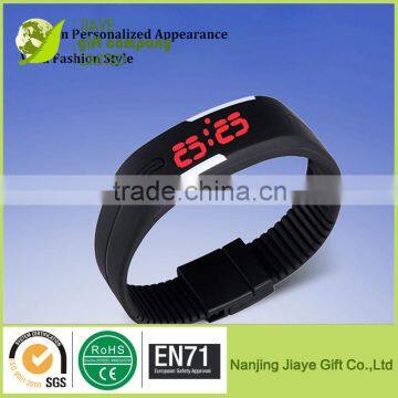 Rubber sport watch/brand watch led watch