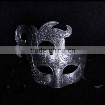 halloween carnival masks sliver man mask