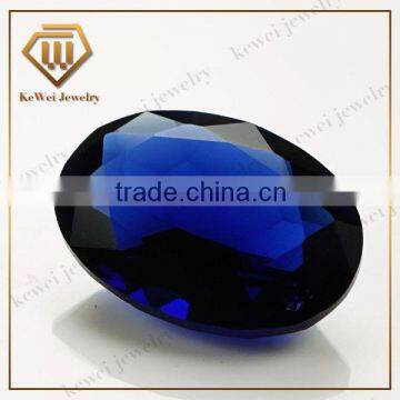 China Glass Stone Classic 5*7mm Oval Shape Rose Color Glass Stone