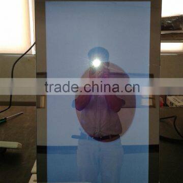 32" Wall Mount Magic Mirror Screen Networking Palyer Lcd Capacitive Touch Screen Computer Kiosk Mirror Display photo-4