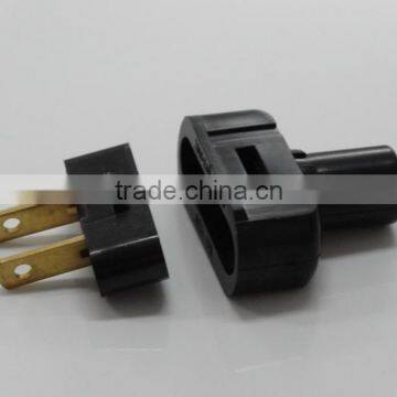 Upgrade Top Safety & Convenience Power Cord US 2pin Rewirable Plug US Power Cord Embedded Plug With ULapproval photo-2