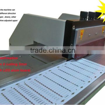 LED alum pcb separator machine with 3 sets of blades