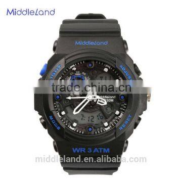 China Supplier MIDDLELAND Cheap Silicone Watches,High Quality American Sports Watches,Fashion Mens Sport Watch