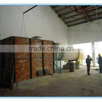 Sludge rotary drier machine
