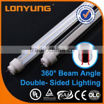 T10 double-side 2014 new price 1200MM ube8 led light tube 8 china