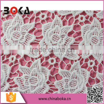 China supply water soluble stocking lace fabric