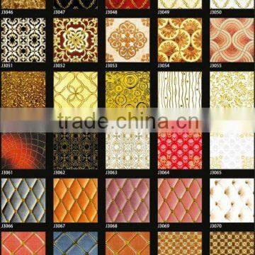 Polished gold crystal floor tile 300X300