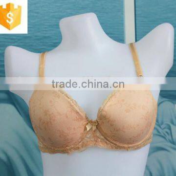 Hot Nude color OEM service simple bra for women