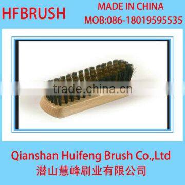 Wooden shoes brush