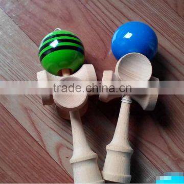 2015 hot sale high quality wooden kendama for wholesale