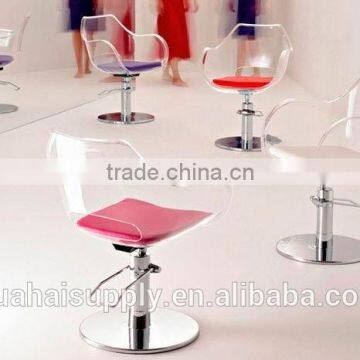 2015 New Design Acrylic Height Adjustable Bar Chair