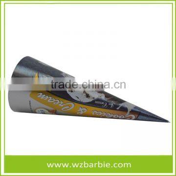 Customized Ice Cream Cone Paper Sleeves, China Factory Direct