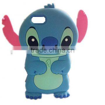 Stitch Cell Phone Case 3D Cute Cartoon Monster Mobile Phone Silicone Case For IPhone4/4s/5/5s/6/6 Plus Factory Wholesale photo-4