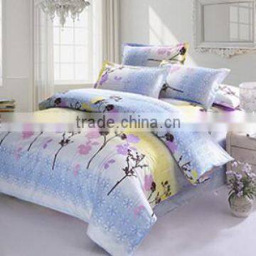 Changxing Factory 100% Polyester Brushed Pigment Printed fabric/extra wide Brushed fabric for bedding/hometex fabric