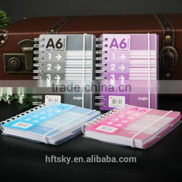Wholesale Customized Quality Wire Spiral Notebook With Dividers photo-5