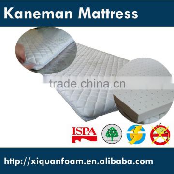 Thin Latex foam comfort zipper off mattress