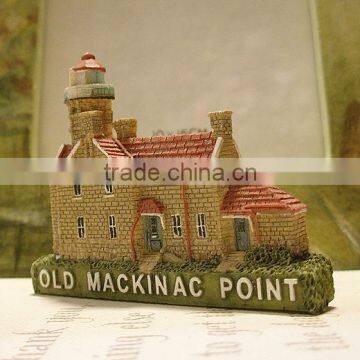 Handmade promotional scenery fridge magnet