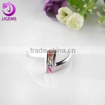 wholesale fashion zircon silver 925 new model ring