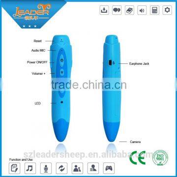 Shenzhen Dry Battery Talking Pen Learning English human voice Reader Pen OEM/ODM Manufacturer