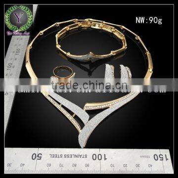 Wholesale Women Jewelry Brazilian 18k Saudi Plated Gold Jewelry Quality Choice photo-2