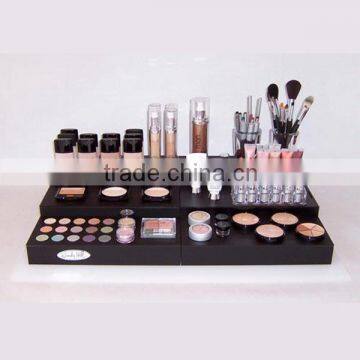 Black Elegant Plexiglass Cosmetic Stand, Acrylic Cosmetic Display photo-5