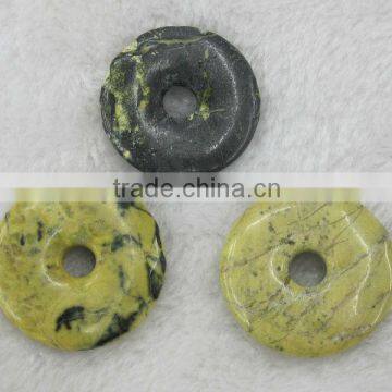 Gemstone Yellow Turquose Rondelle Beads for Jewelry photo-6