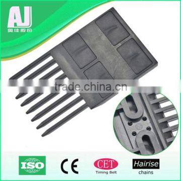 Labor reducing conveyor plastic comb plate board