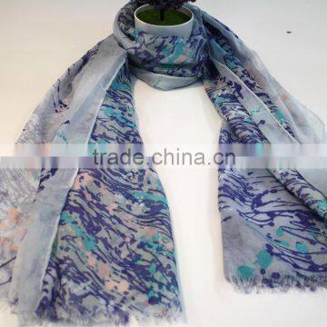 2016 Printting Viole Scarf 100% Voile Spring Summer Scarf Quality Choice