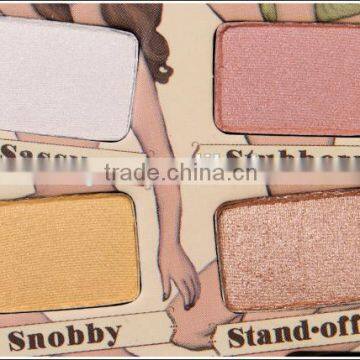 The Balm Nude Tude Eye Shadow 12 Colors Eyeshadow Palette Makeup Set Cosmetics photo-3