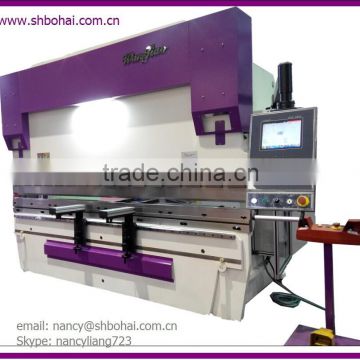 HYDRAULIC OIL PRESS BRAKE BENDING MACHINE,MILD STEEL PALTE BENDER WITH CE AND ISO CERTIFICATE