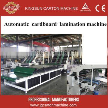 carton box making machine / automatic cardboard lamination machine